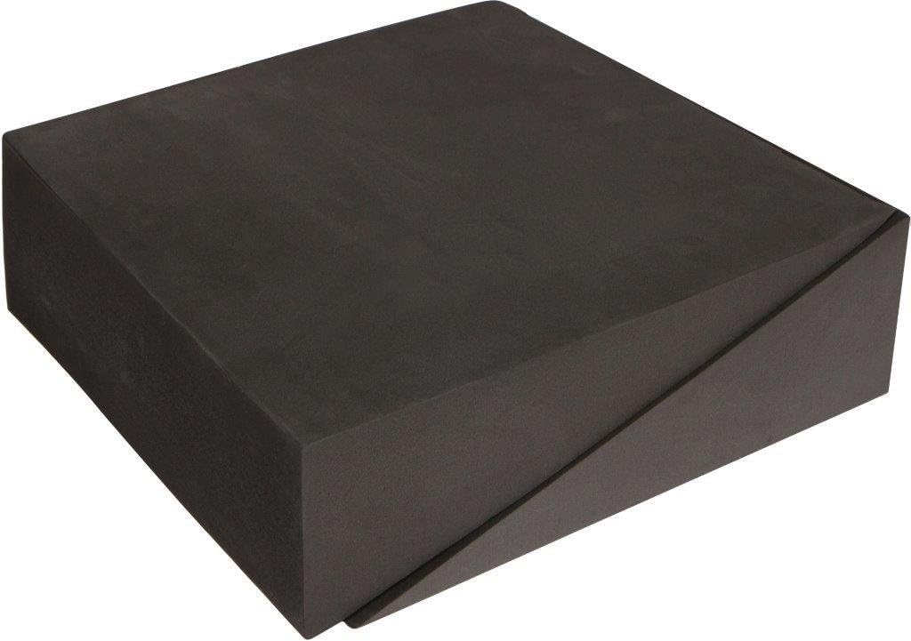 12" Foam Incline Stretch Wedge - Set of 2 - (Dove Gray)