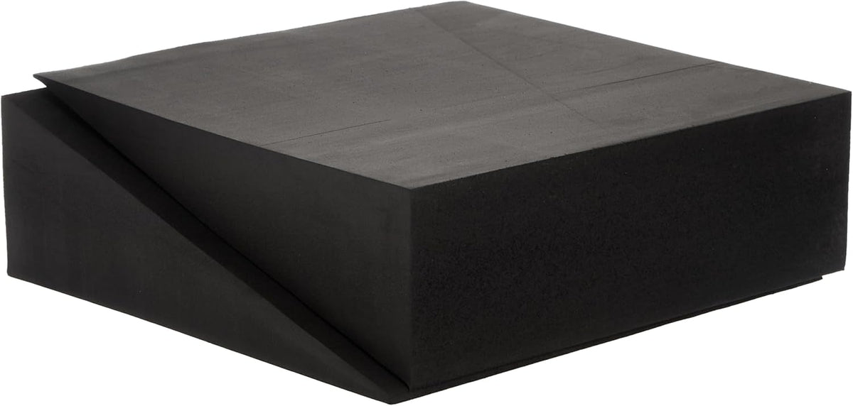 12" Foam Incline Stretch Wedge - Set of 2 - (Dove Gray)