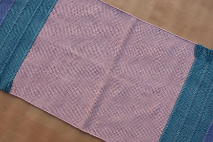 Jaipur art & Rugs Cotton Yoga Mat - Eco-Friendly Hand-Woven Rug - Non Slip & Thick (24”x72”x5mm) for Everyday Fitness at Home - Comfortable Extra-Long
