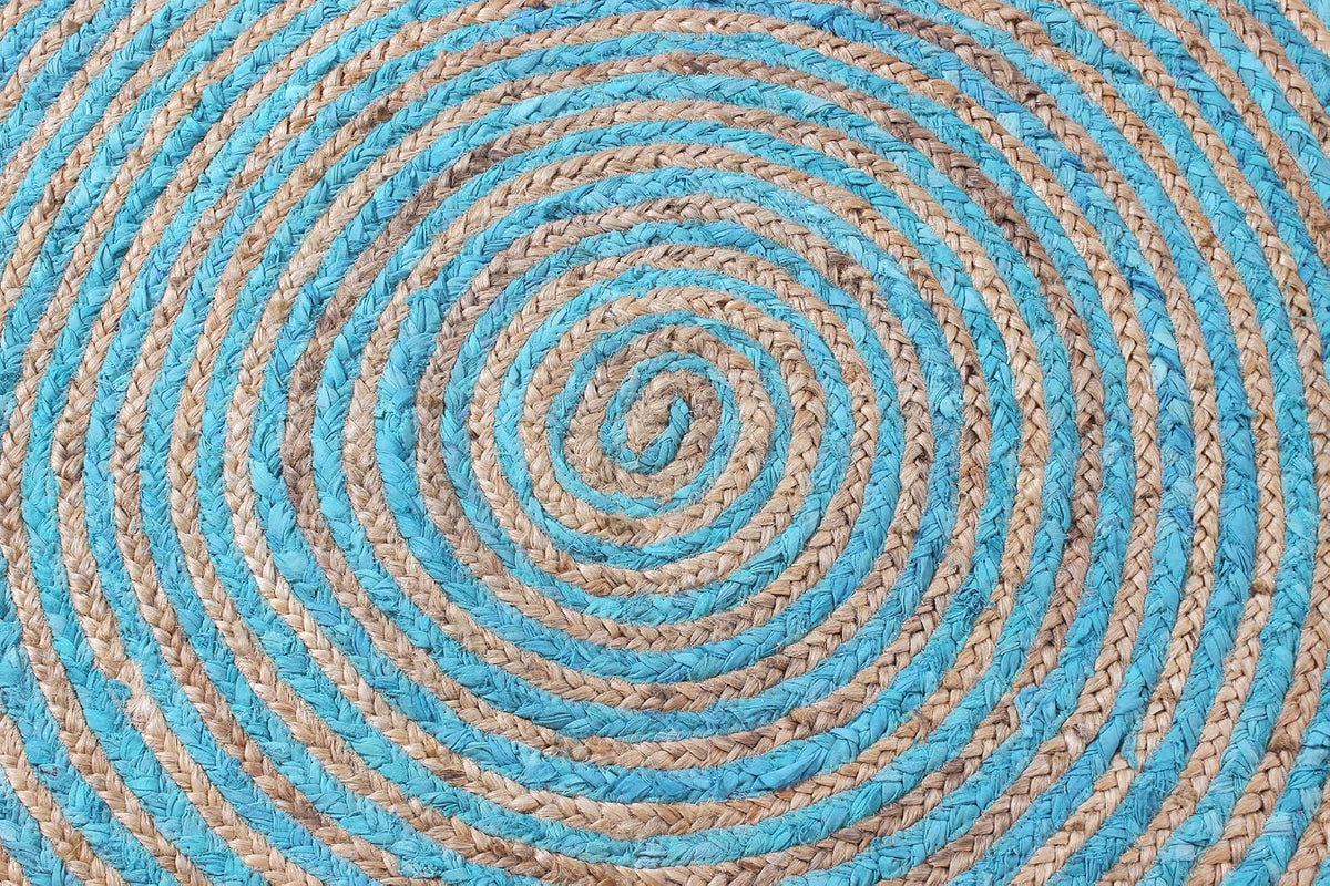 Premium Quality Jute Rug 2x3 Kilim Area Rug Hand Braided Jute Geometric Pattern Beige Hand Woven Boho Flatweave Carpet Indoor Outdoor Rugs for Kitchen Garden Yoga Mat - Colors A