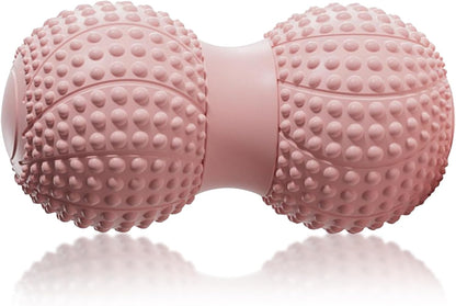 Peanut Massage Ball, Firm Textured Back Roller for Trigger Points
