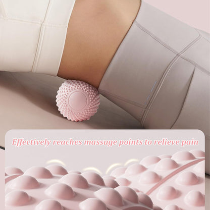 Peanut Massage Ball, Firm Textured Back Roller for Trigger Points