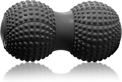 Peanut Massage Ball, Firm Textured Back Roller for Trigger Points