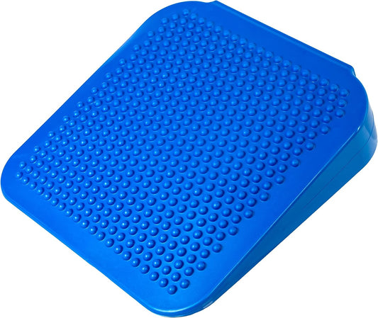 Sitting Wedge Active Seat Wobble Cushion for Posture, Back Pain, Stress Relief, Restlessness, and Anxiety - Adult Size, 14" x 14"