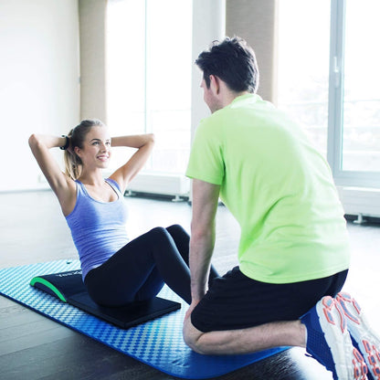 Abdominal Exercise Pads, Foldable Ab Workout Equipment for Home Gym Core Training & Back Stretching, Sit Up Mat for Floor Exercises